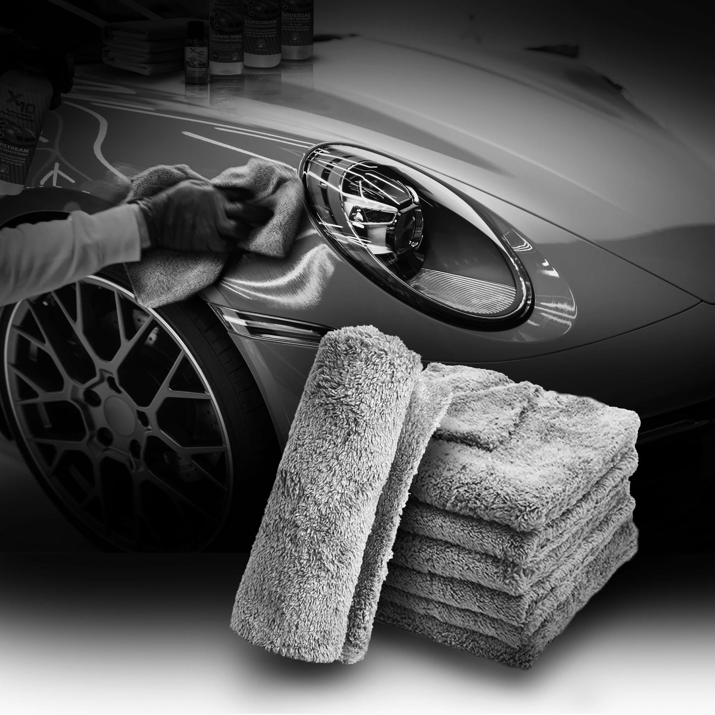 Prism Auto Lab Borderless Microfiber Towel